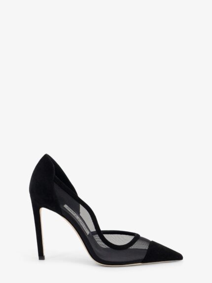 Jimmy Choo Brigitte 100 Suede Décolleté