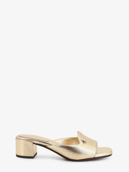 Jimmy Choo Dina 45 Laminated Leather Sandals