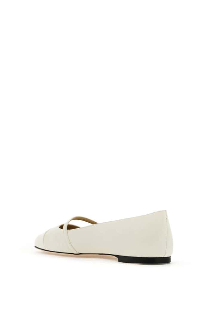 JIMMY CHOO Elisa Ballet Flats In Nappa Leather