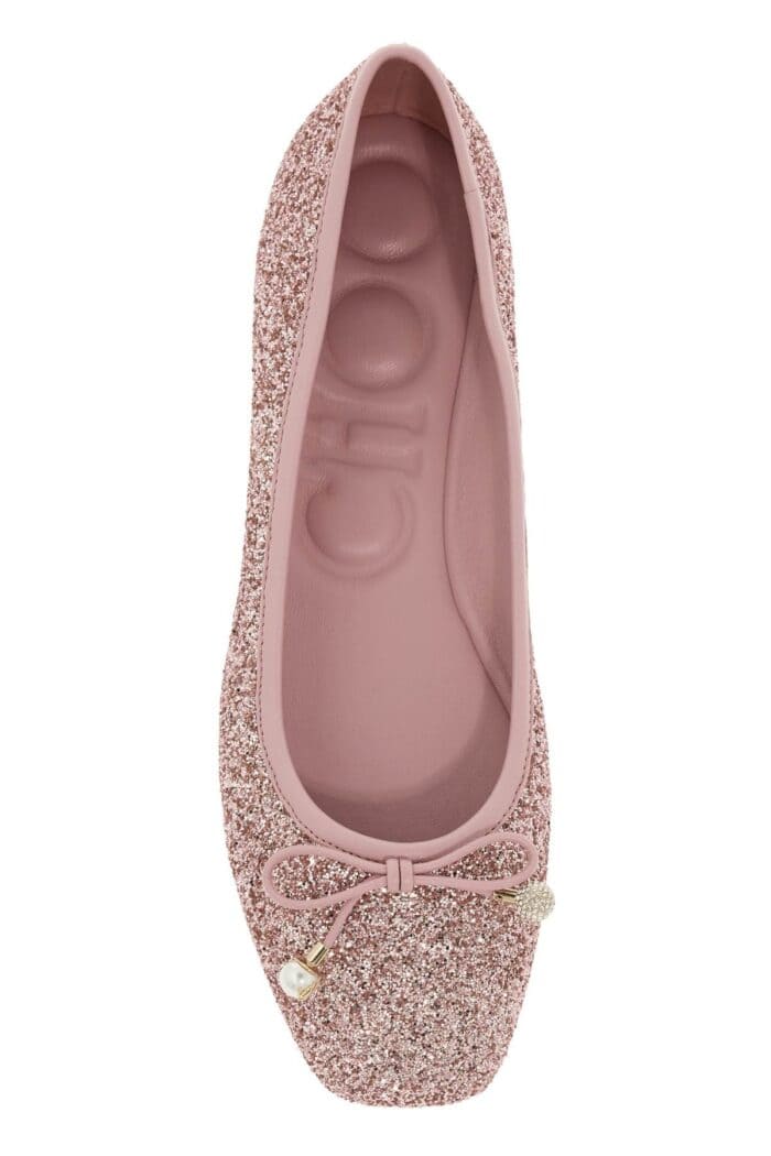 JIMMY CHOO Glittery Elm Ballet