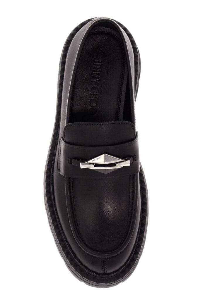 JIMMY CHOO Leather Marlow Loafers