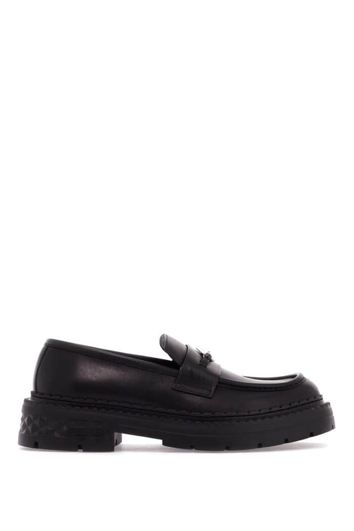 JIMMY CHOO Leather Marlow Loafers