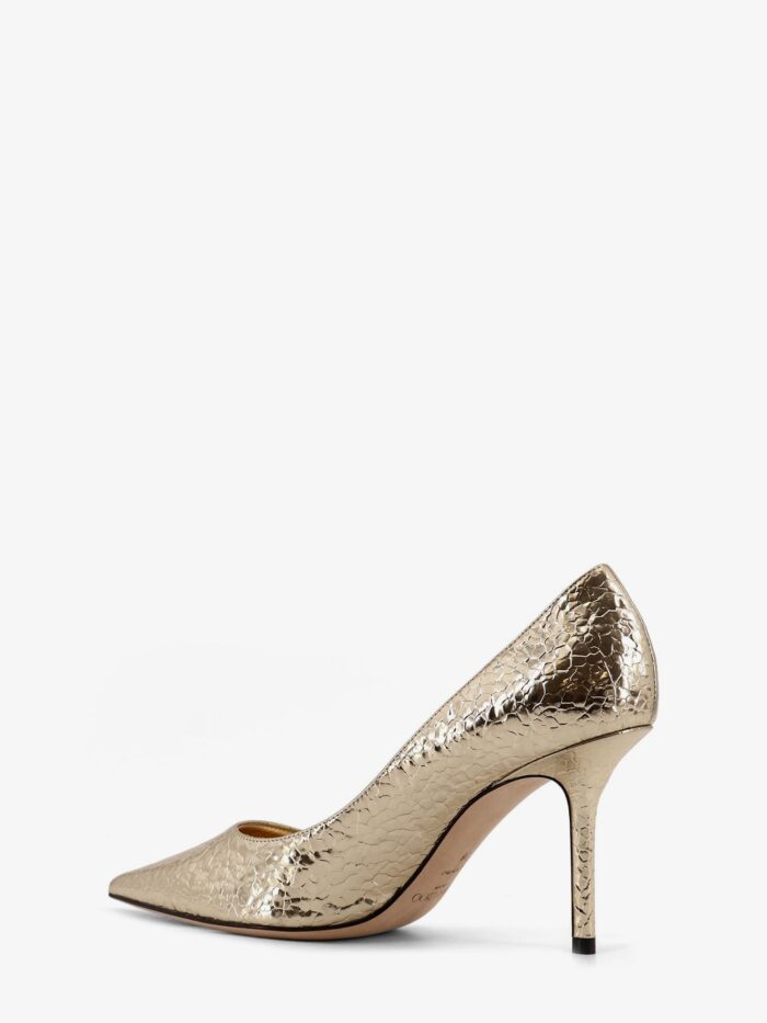 Jimmy Choo Love 85 Laminated Leather Pumps