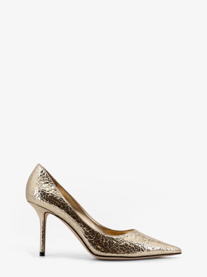 Jimmy Choo Love 85 Laminated Leather Pumps