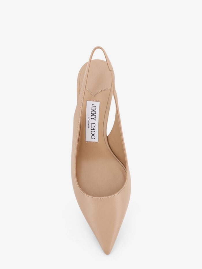 Jimmy Choo Love 95 Leatther Slingback Décolleté