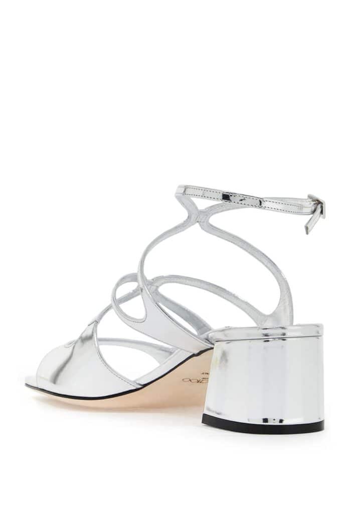 JIMMY CHOO 'metallic Leather Azilia 45