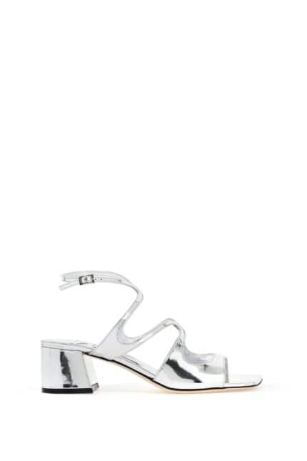 JIMMY CHOO 'metallic Leather Azilia 45