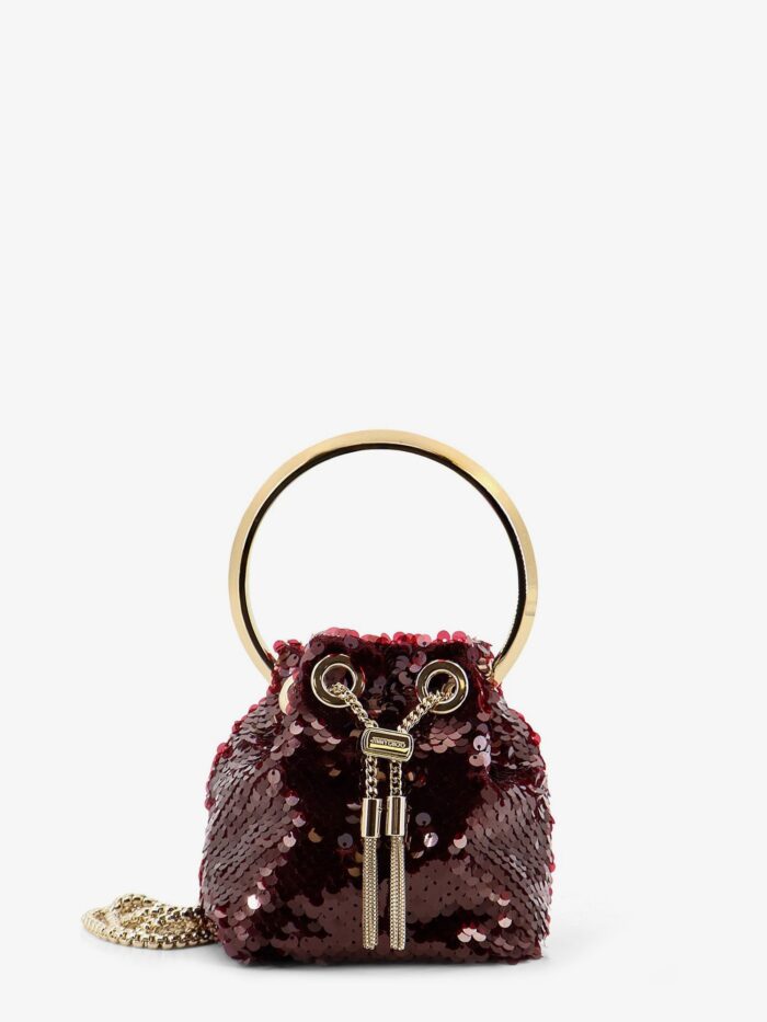 Jimmy Choo Micro BonBon Crossbody Bag With All-over Sequins