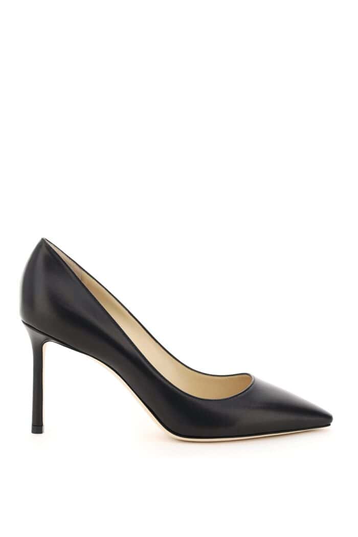 JIMMY CHOO Nappa Leather Romy 85 Pumps