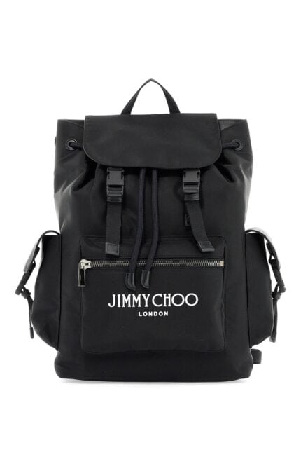 JIMMY CHOO Nylon Filmore Backpack For