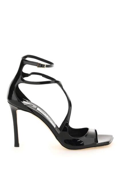 Jimmy Choo Patent Leather Azia 95 Sandals