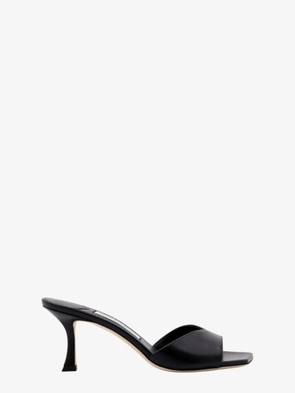 Jimmy Choo Skye 70 Leather Heel Sandals