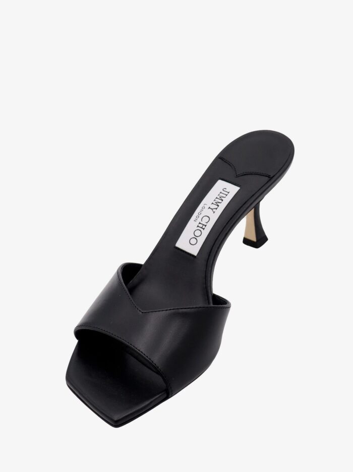 Jimmy Choo Skye 70 Leather Heel Sandals