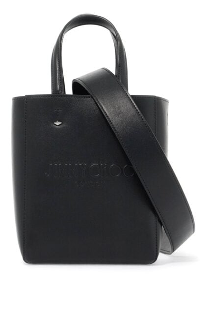 JIMMY CHOO Smooth Leather Lenny N/s Tote Bag.