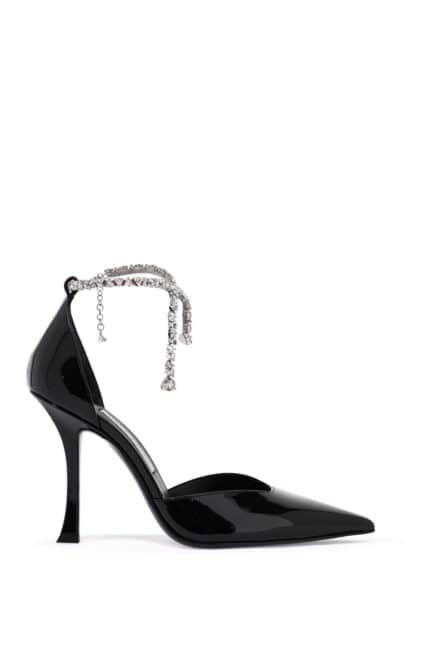 JIMMY CHOO Stevie 100 Patent Leather