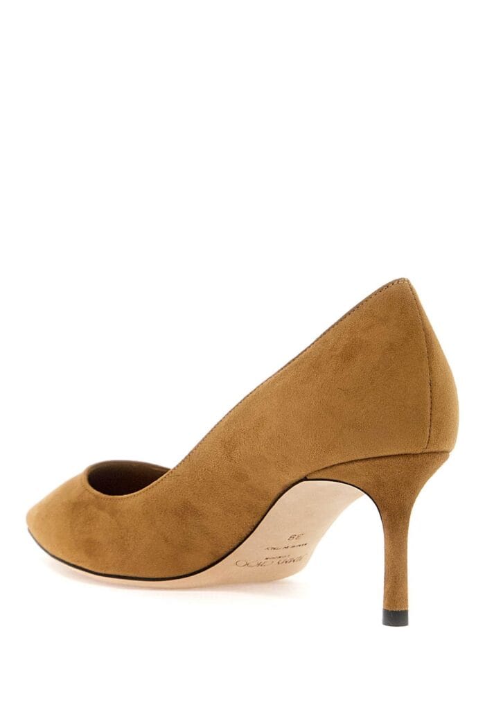 JIMMY CHOO Suede Romy 60 Pumps