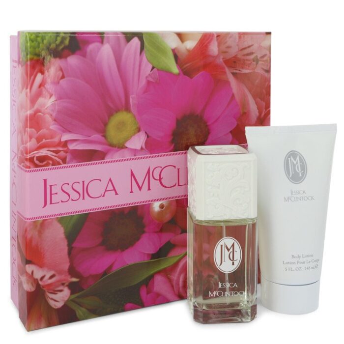JESSICA Mc CLINTOCK By Jessica McClintock - Gift Set -- 3.4 Oz Eau De Parfum Spray + 5 Oz Body Lotion - Image 1