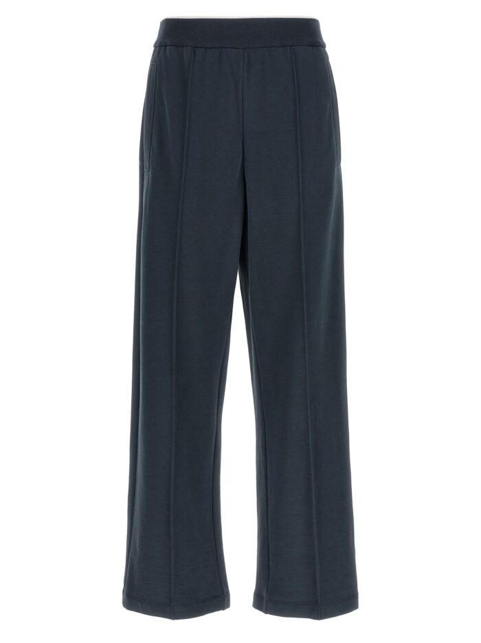 brunello cucinelli joggers with frontal stitching detail Brunello Cucinelli Joggers With Frontal Stitching Detail