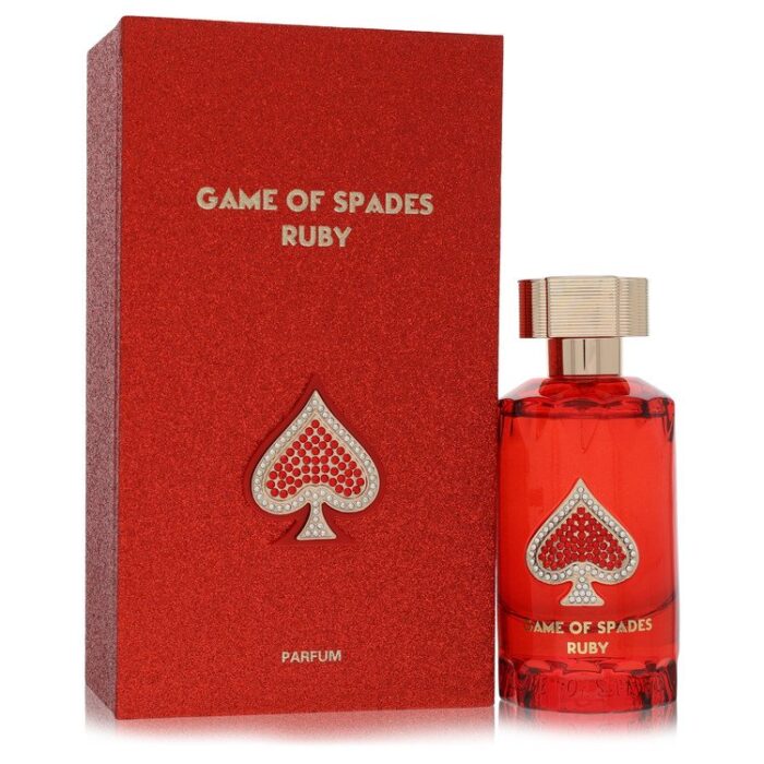 Jo Milano Game Of Spades Ruby By Jo Milano - Parfum Spray (Unisex) 3 Oz - Image 1