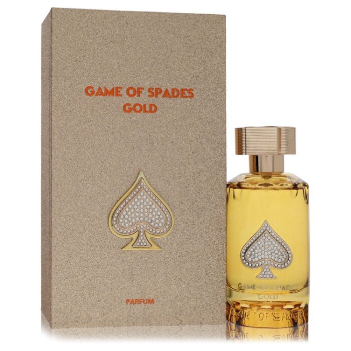 Jo Milano Game Of Spades Gold By Jo Milano - Parfum Spray (Unisex) 3 Oz - Image 1