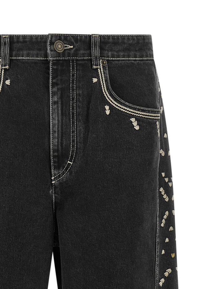 MARANT 'Jorian' Jeans With Embroideries
