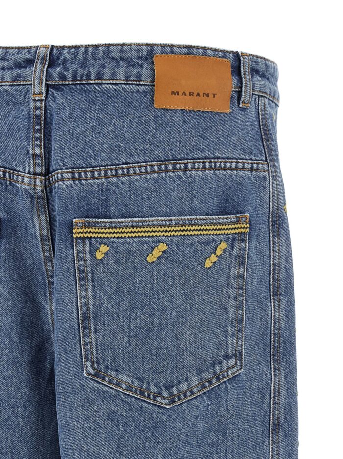MARANT 'Jorian' Jeans With Embroideries