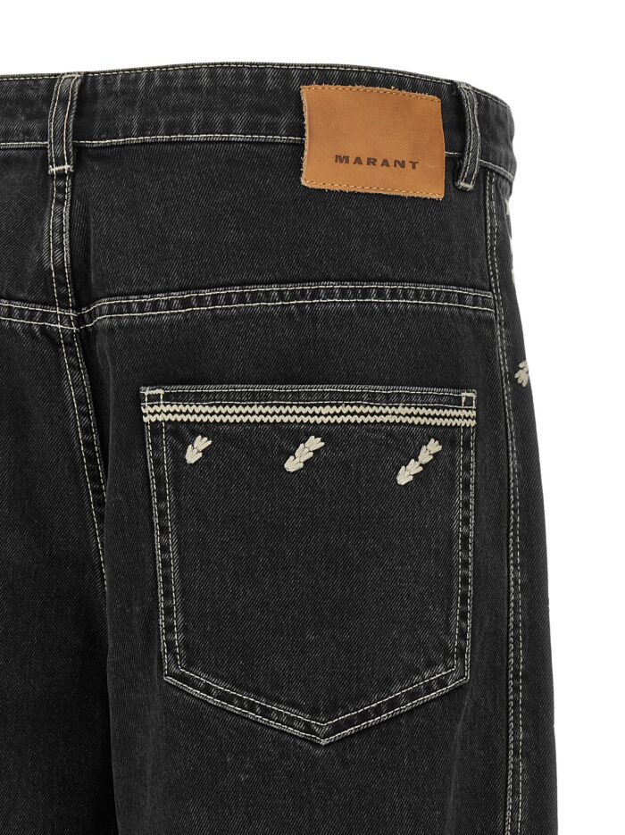 MARANT 'Jorian' Jeans With Embroideries