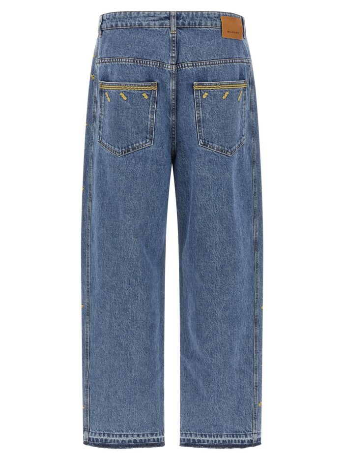 MARANT 'Jorian' Jeans With Embroideries
