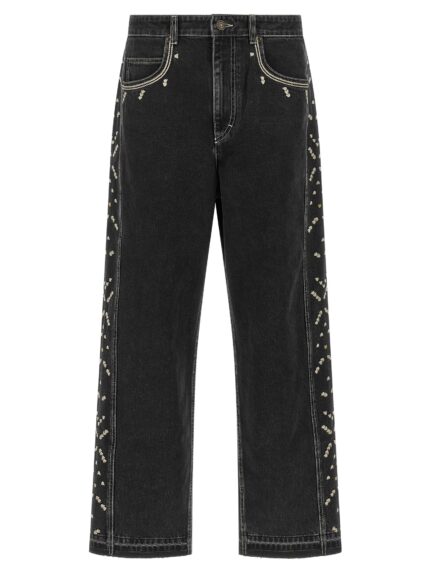 MARANT 'Jorian' Jeans With Embroideries
