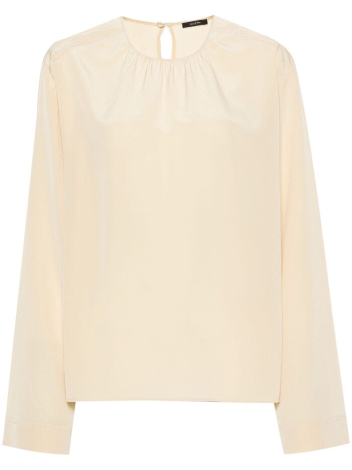 JOSEPH Braidwood Blouse Crepe De Soie