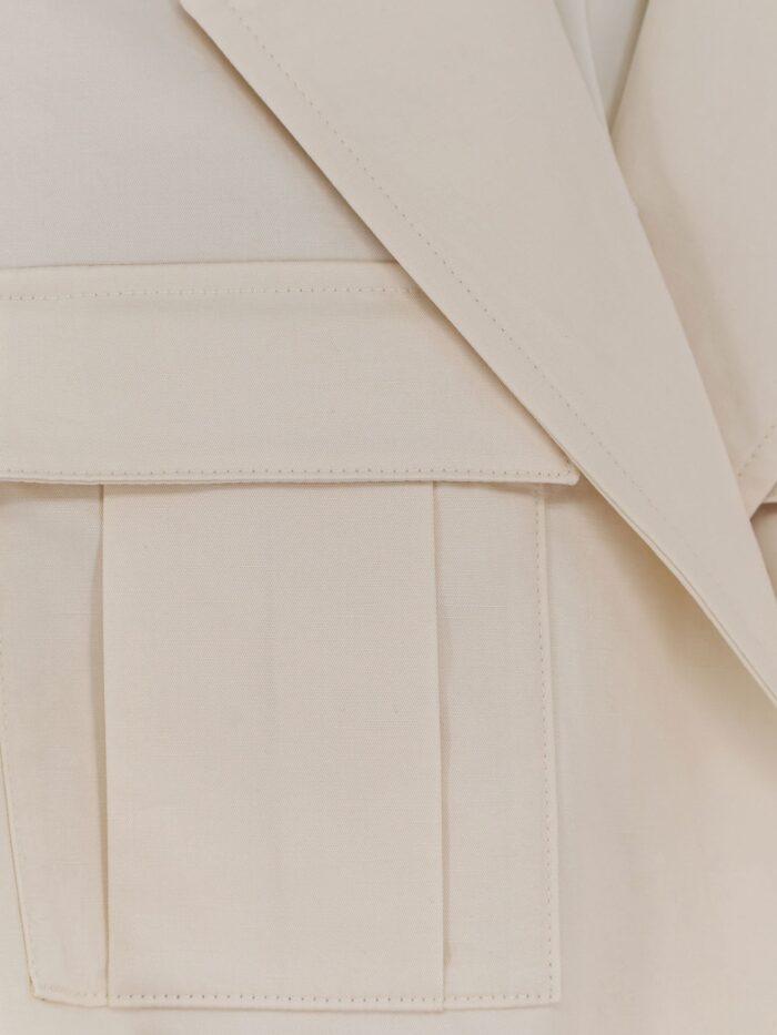 JOSEPH Diafa Sleeveless Cotton And Linen Blazer