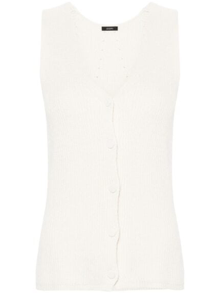 JOSEPH Vest Linen Blend