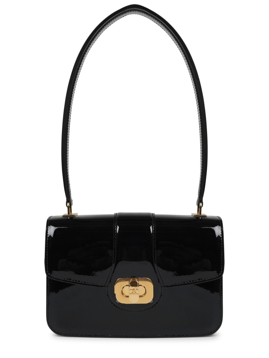 Teen Celine Josephine Patent Leather Handbag
