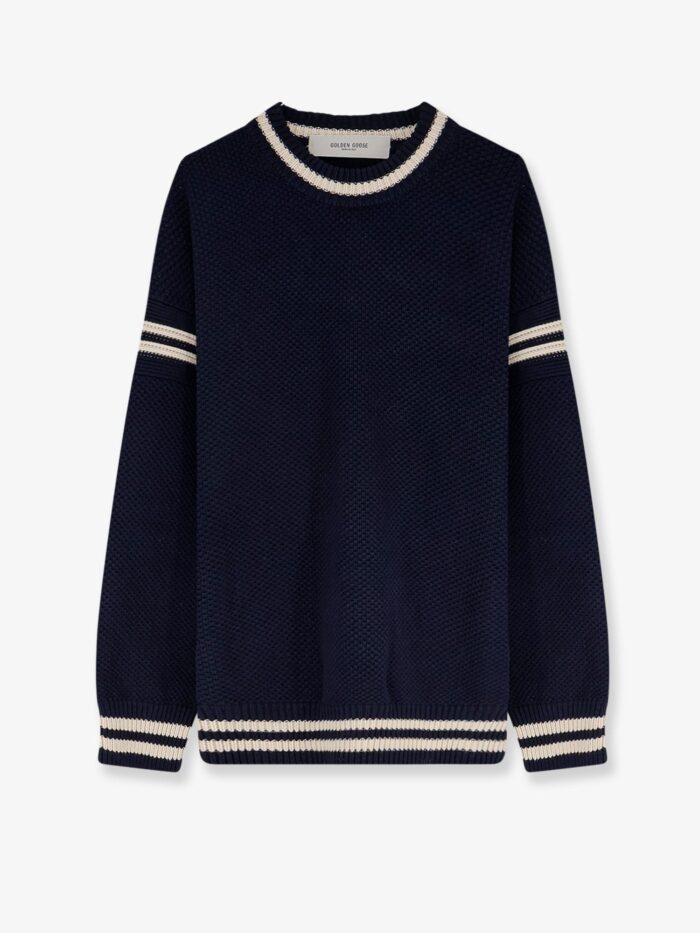 golden goose deluxe brand journey cotton knit sweater Golden Goose Deluxe Brand Journey Cotton Knit Sweater