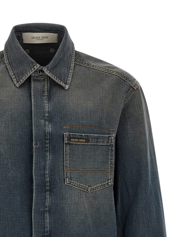 Golden Goose Deluxe Brand 'Journey Roger' Denim Shirt