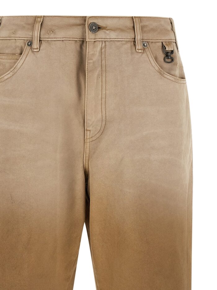 Golden Goose Deluxe Brand Journey Russell Trousers With Check Lapels