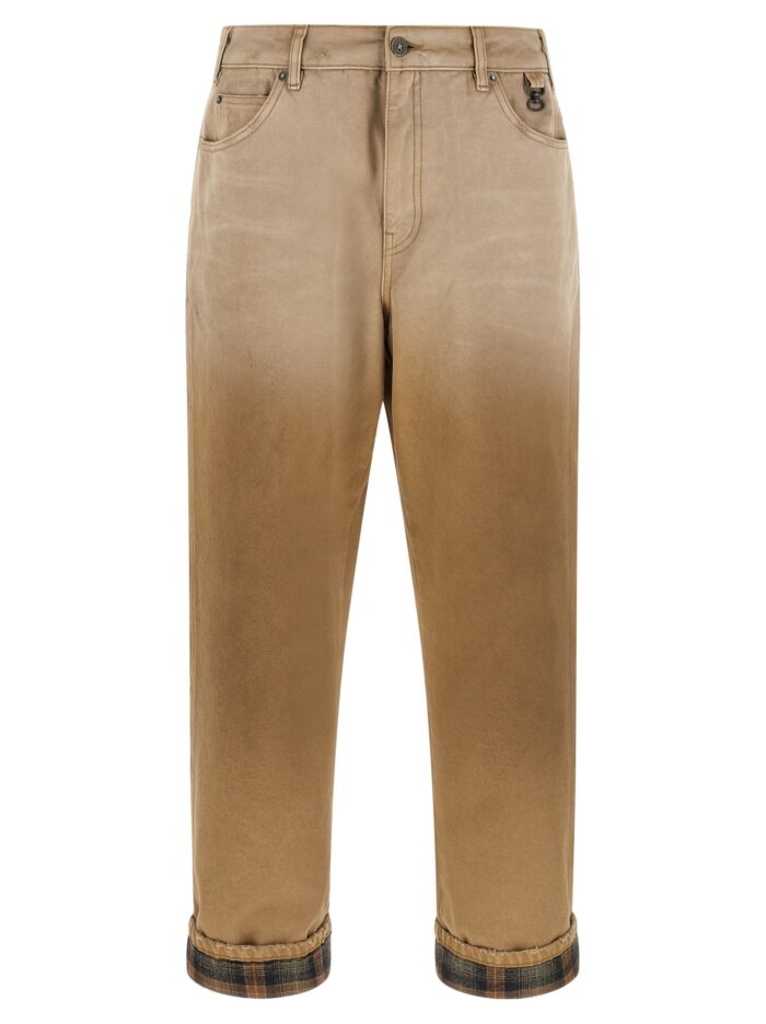 golden goose deluxe brand journey russell trousers with check lapels Golden Goose Deluxe Brand Journey Russell Trousers With Check Lapels
