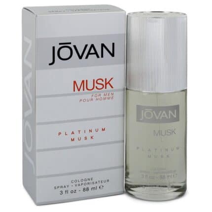 Jovan Platinum Musk By Jovan - Cologne Spray 3 Oz