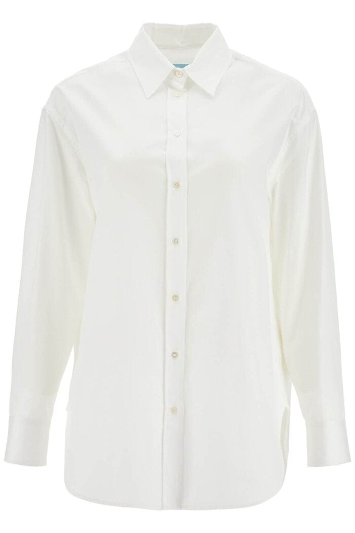 "joyroad By Lucy Hale X Weekend Max Mara Oversized Twill Shirt