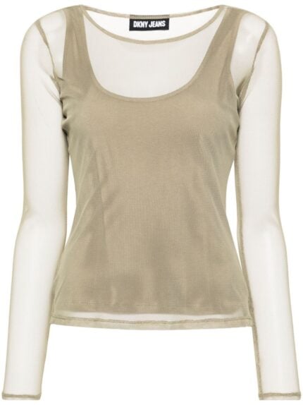 Jrsy Tank Mesh Top