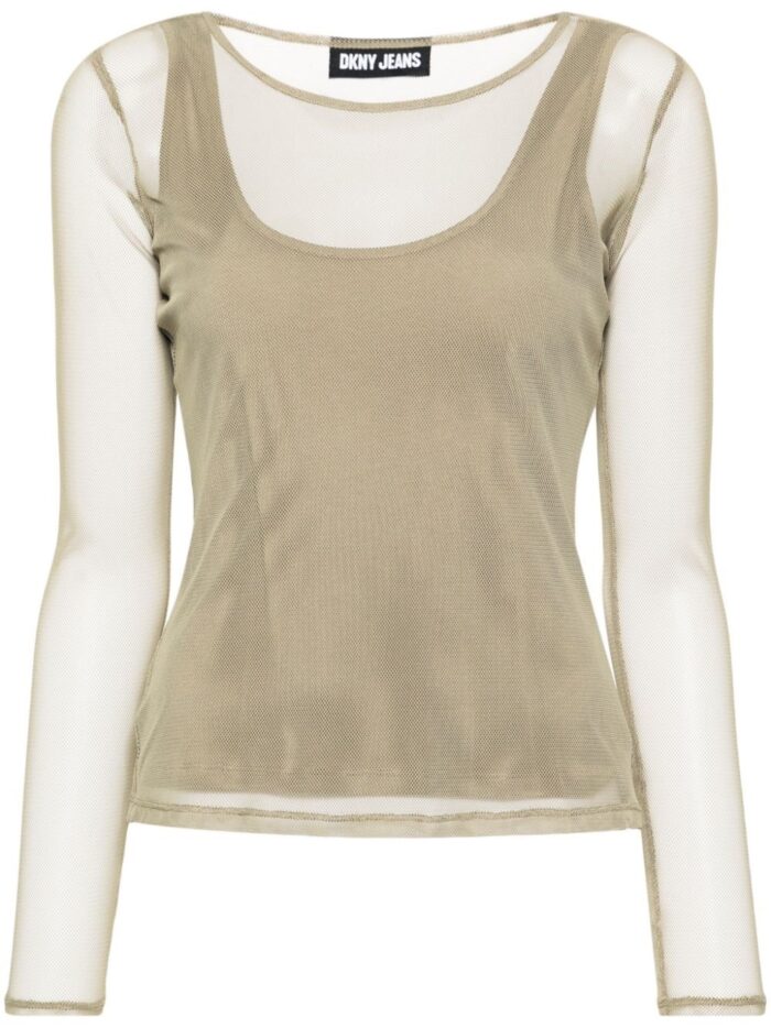 Jrsy Tank Mesh Top