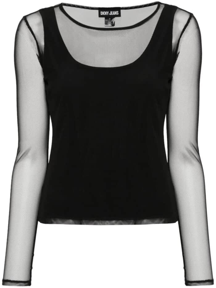 Jrsy Tank Mesh Top