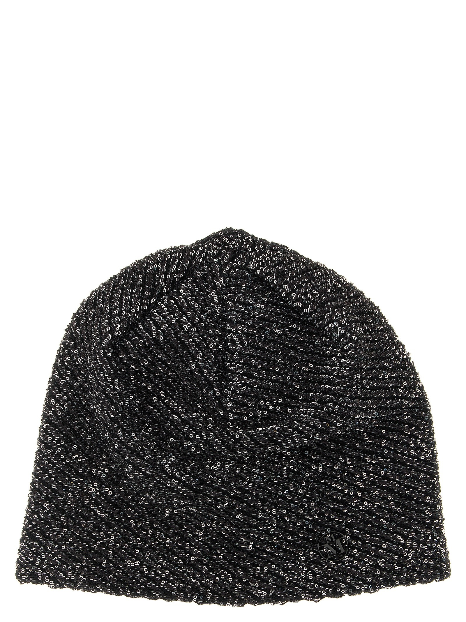 MAISON MICHEL 'Jude' Beanie With Micro Sequins