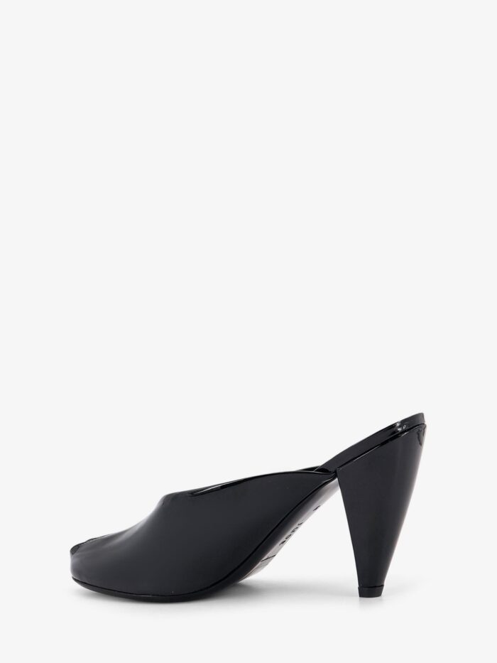 JUDE Paw Mule Patent Leather Sandals