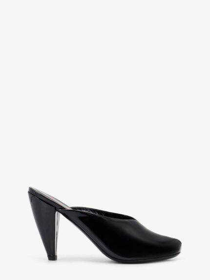 JUDE Paw Mule Patent Leather Sandals