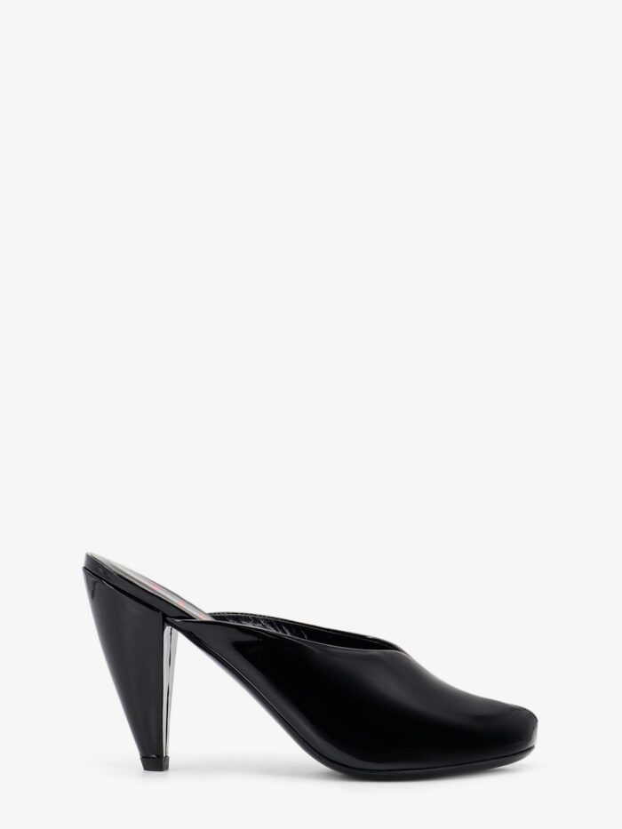 JUDE Paw Mule Patent Leather Sandals