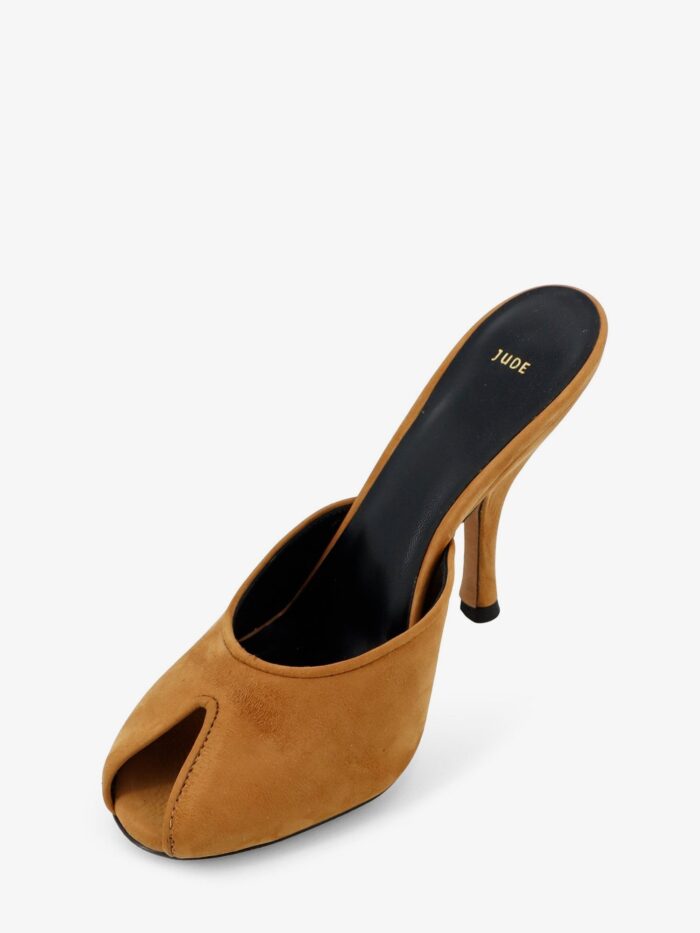 JUDE Suede Date Mule Sandals