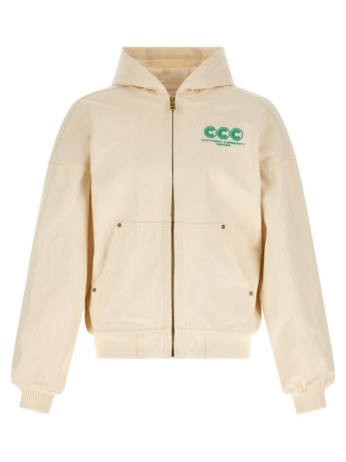 willy chavarria 'juggernaut workwear' hoodie WILLY CHAVARRIA 'Juggernaut Workwear' Hoodie
