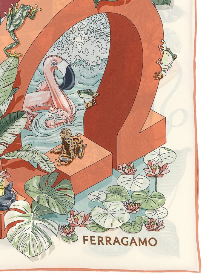 Ferragamo 'Jungle Party' Scarf