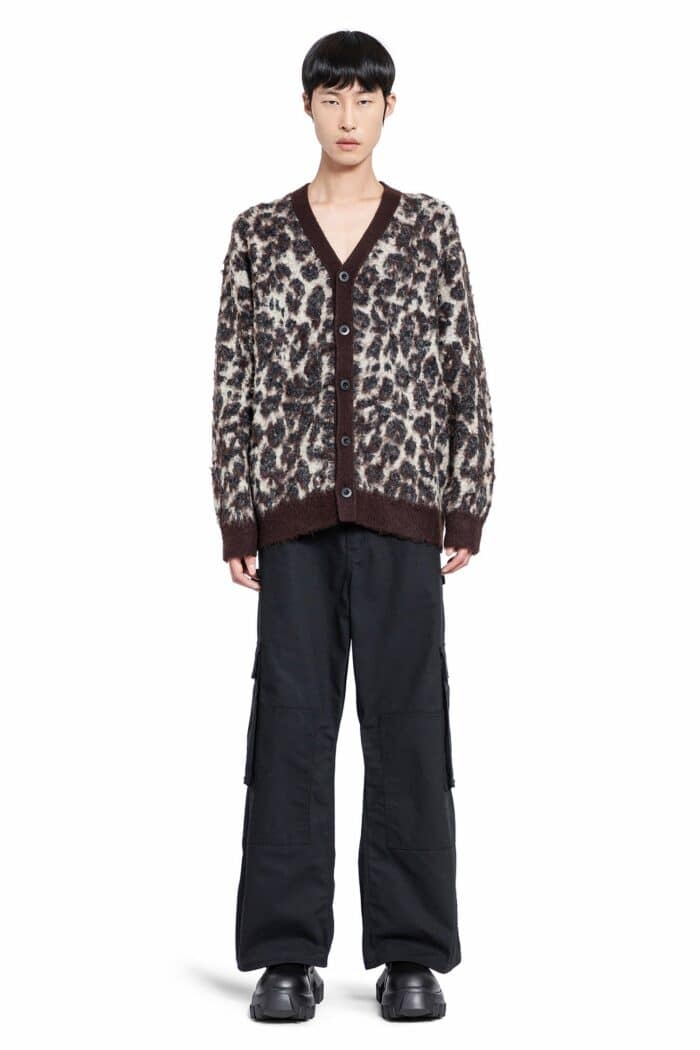 JUNYA WATANABE Leopard Cardigan